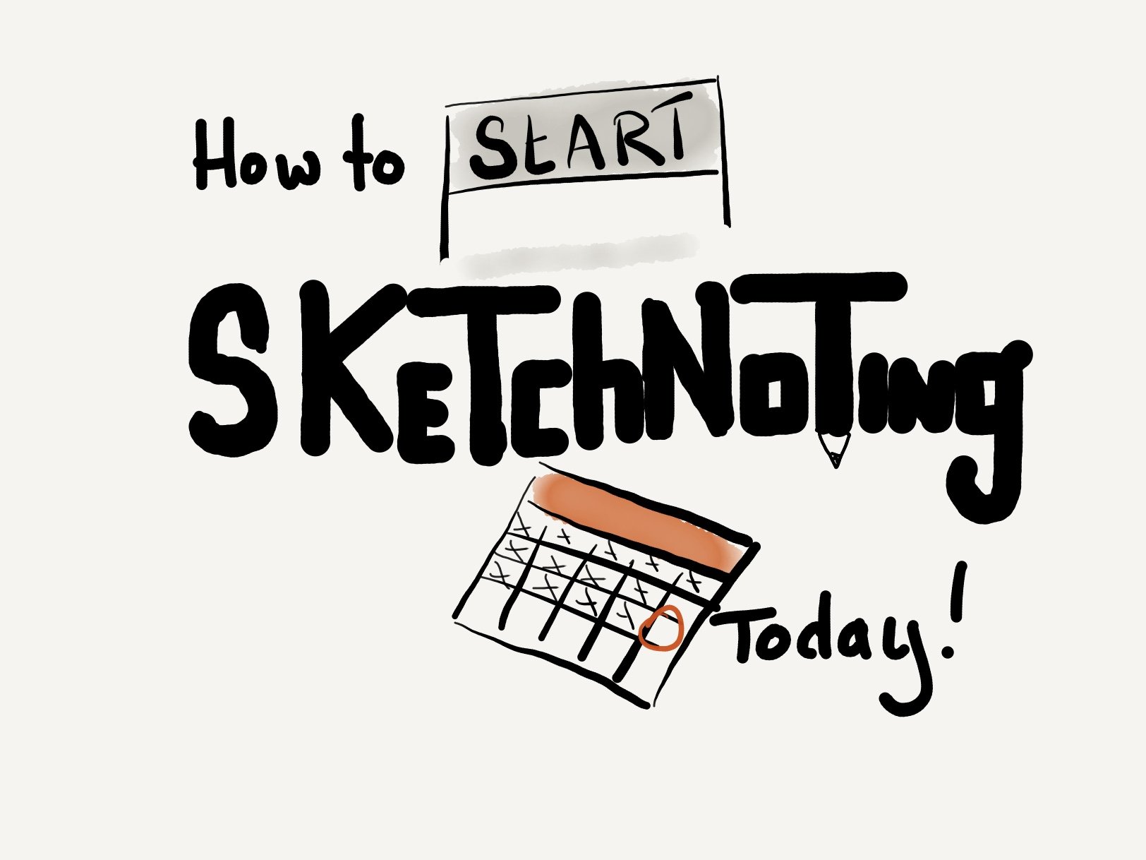 How to Start Sketchnoting today