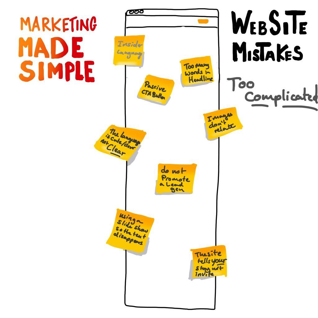 marketing made simple website mistakes