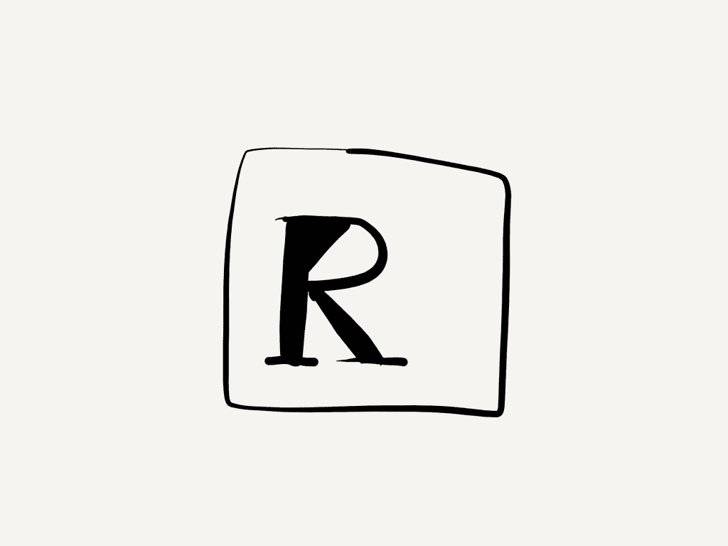 hand drawn readwise icon