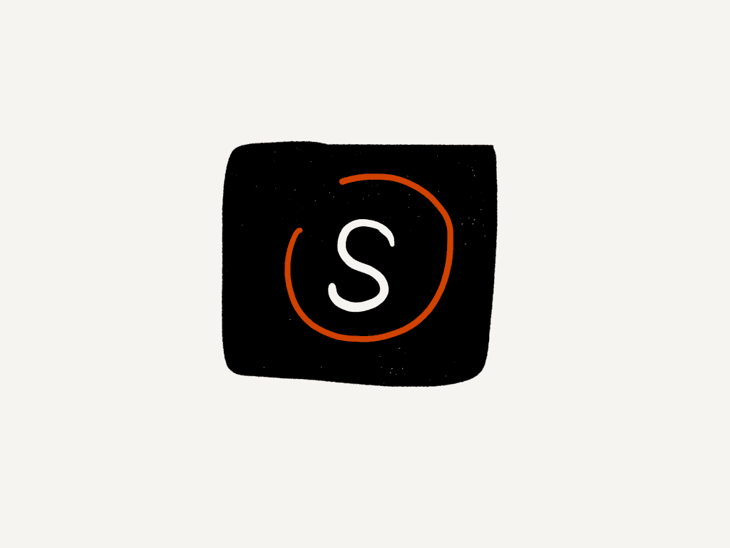 hand drawn streaks icon