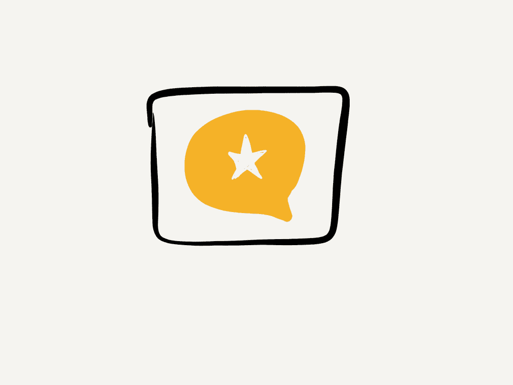 hand drawn microblog icon