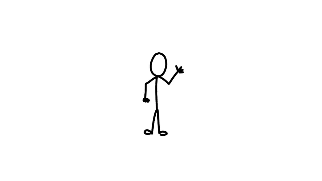 a simple stick figure for a sketchnote